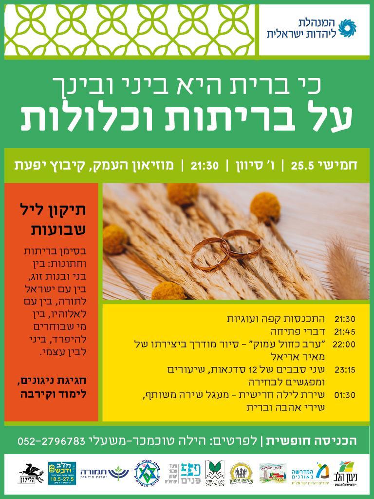 על בריתות וכלולות